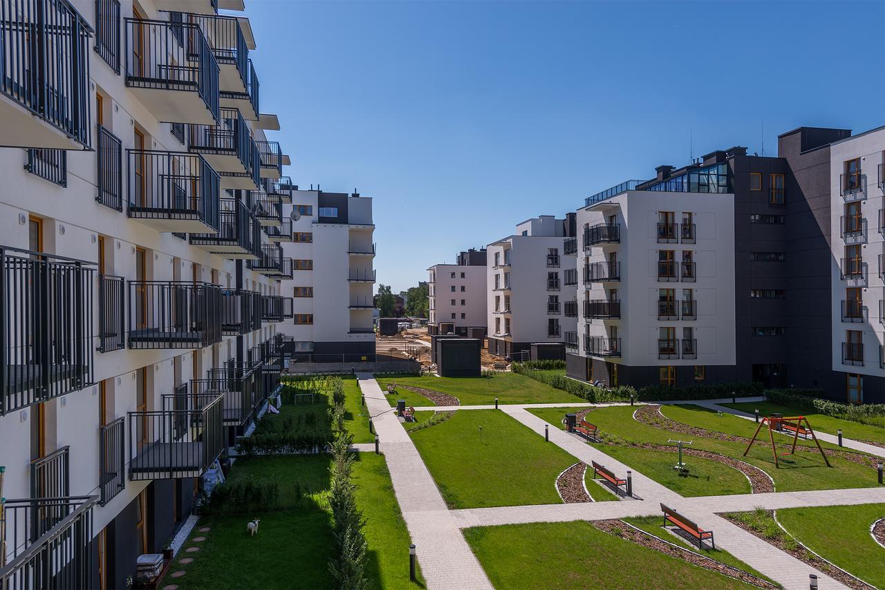 Wagonowa P&O Apartments Warschau Exterior foto